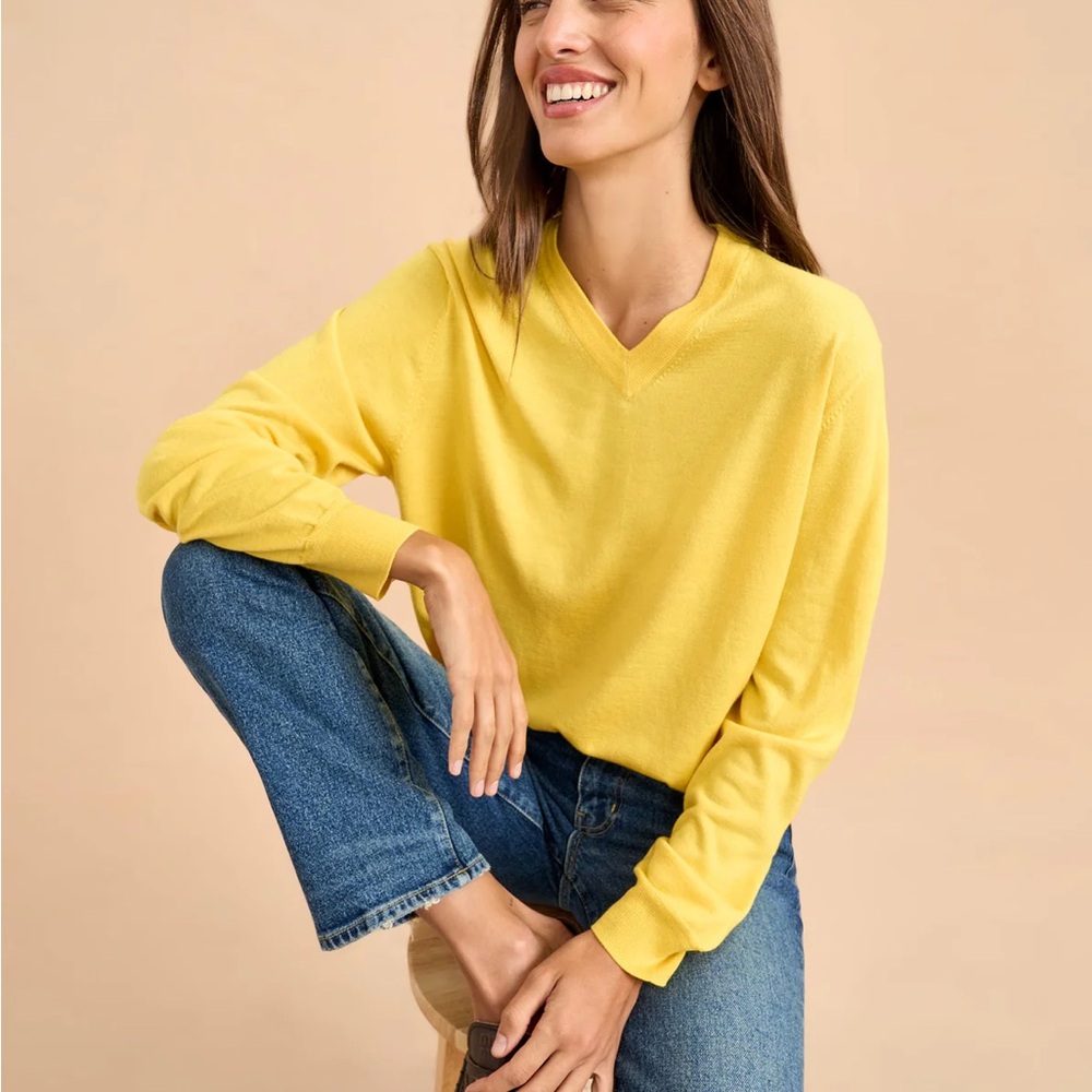 Classic Yellow Women's Sweater